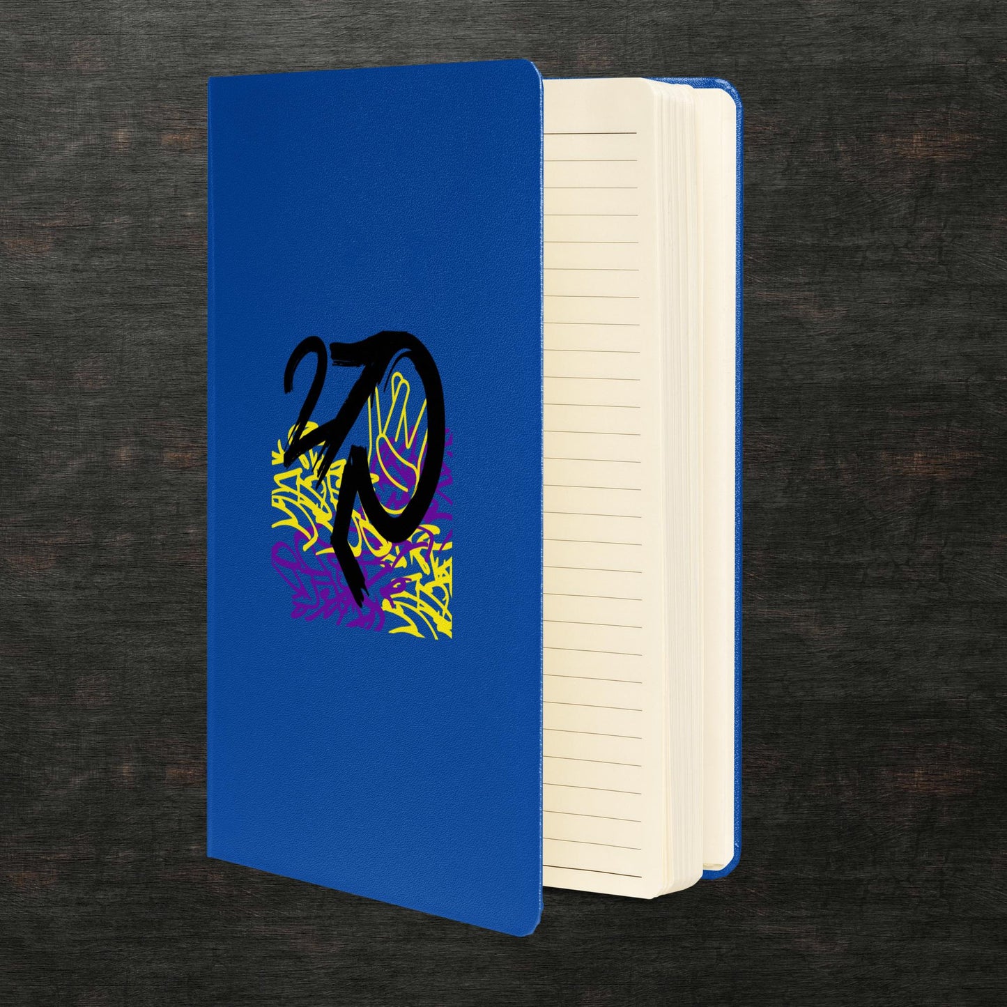 Hardcover bound notebook