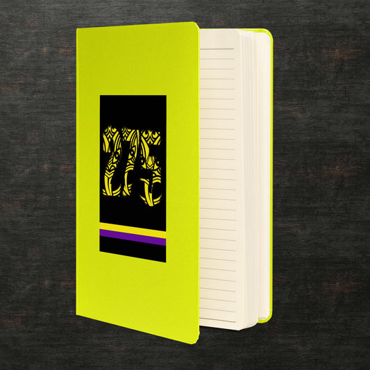 Hardcover bound notebook