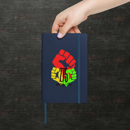 Hardcover bound notebook