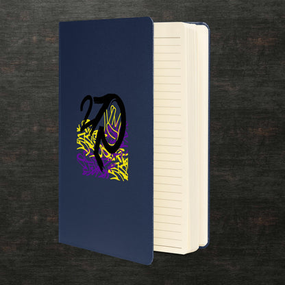 Hardcover bound notebook