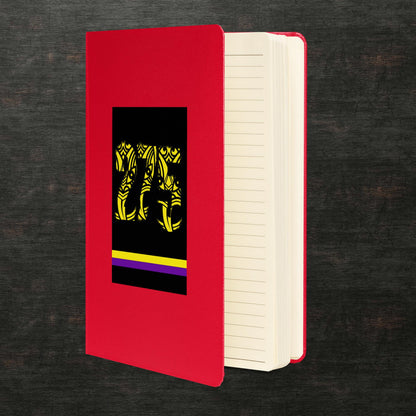 Hardcover bound notebook