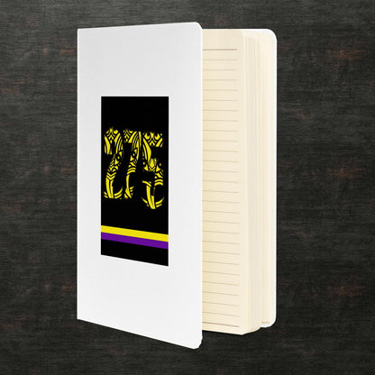 Hardcover bound notebook