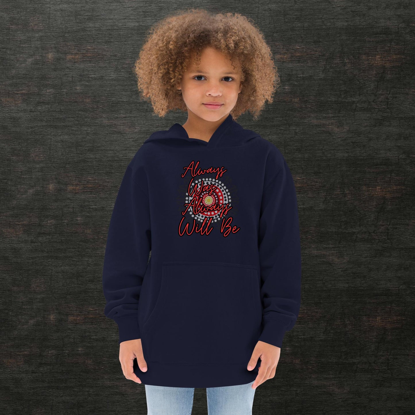 Kids fleece hoodie