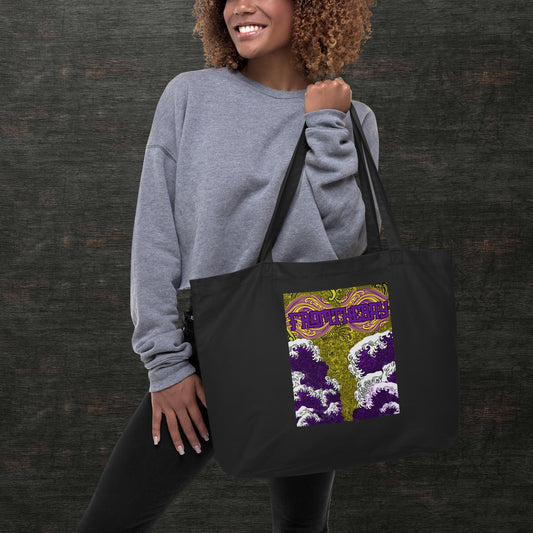 Large organic tote bag