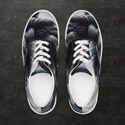 Men’s lace-up canvas shoes