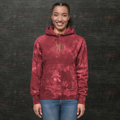 Unisex Champion tie-dye hoodie