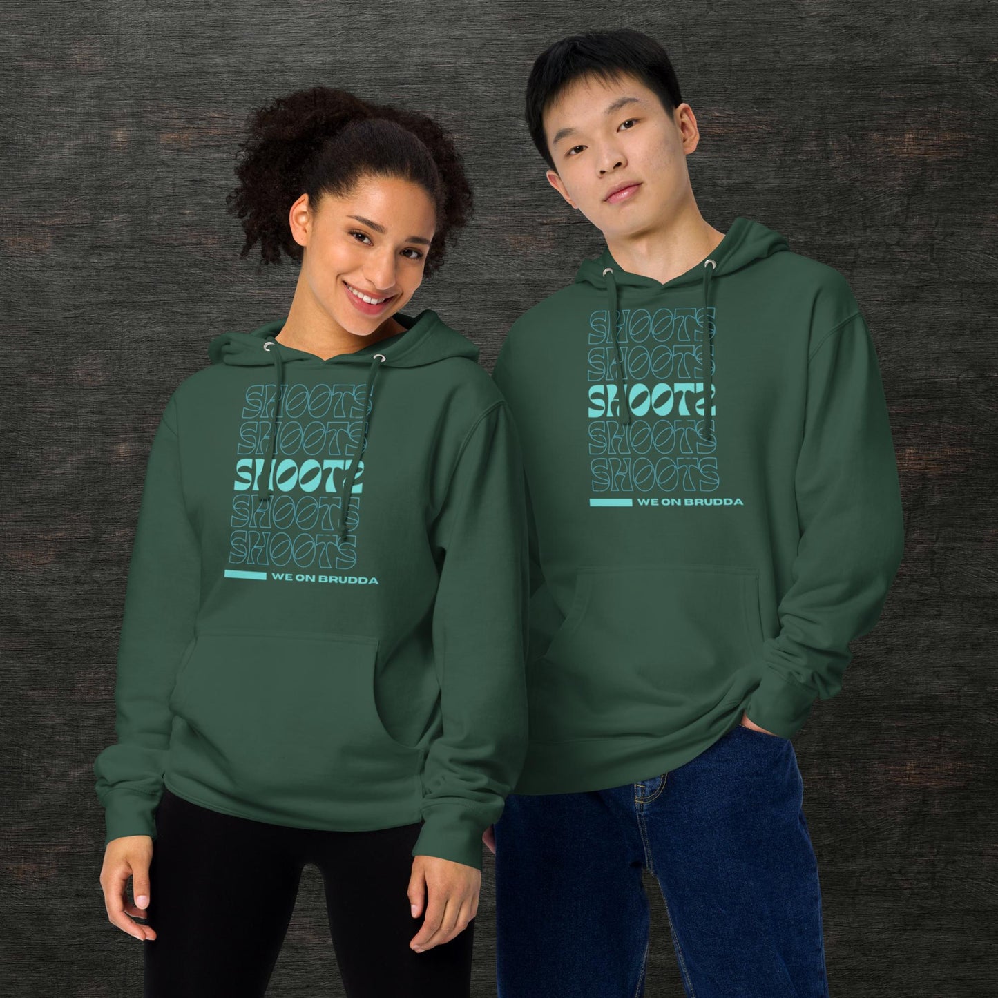 Unisex midweight hoodie