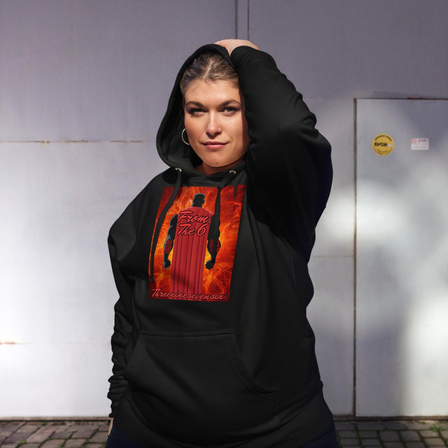 Unisex midweight hoodie