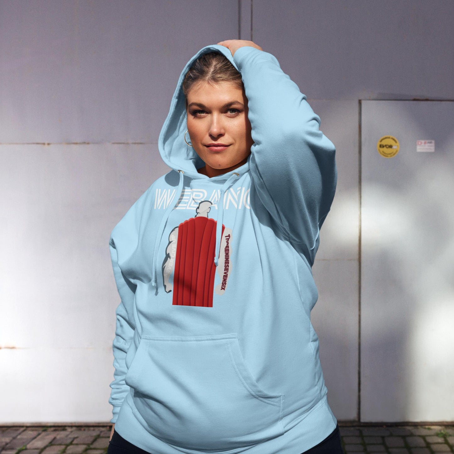 Unisex midweight hoodie