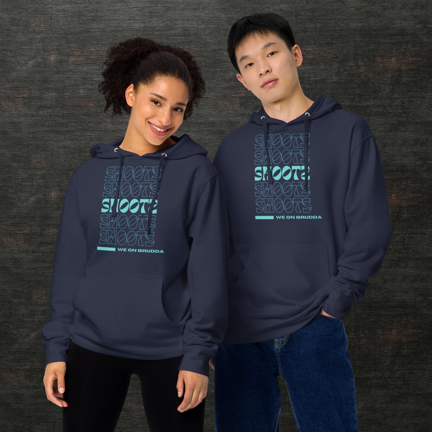 Unisex midweight hoodie