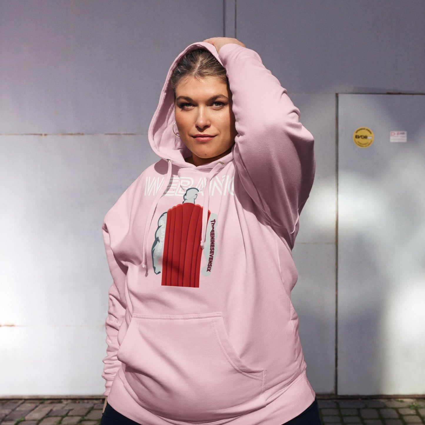 Unisex midweight hoodie