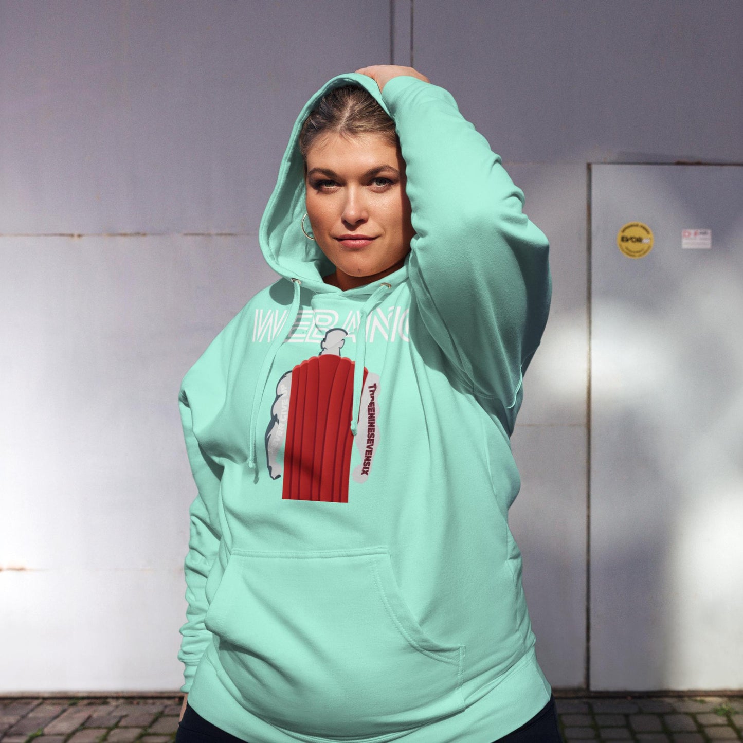 Unisex midweight hoodie