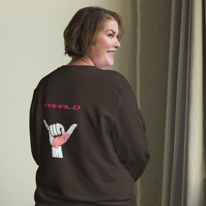 Unisex organic sweatshirt