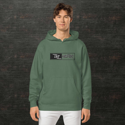 Unisex pigment-dyed hoodie