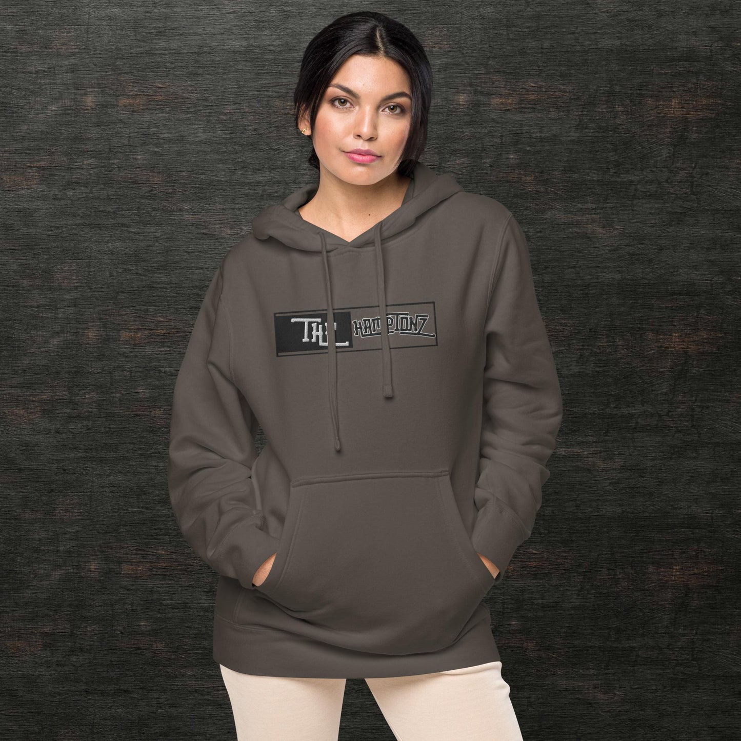 Unisex pigment-dyed hoodie