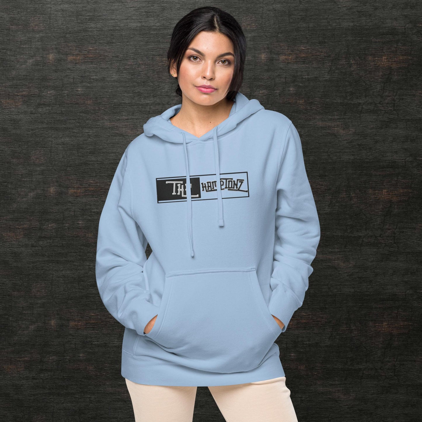 Unisex pigment-dyed hoodie