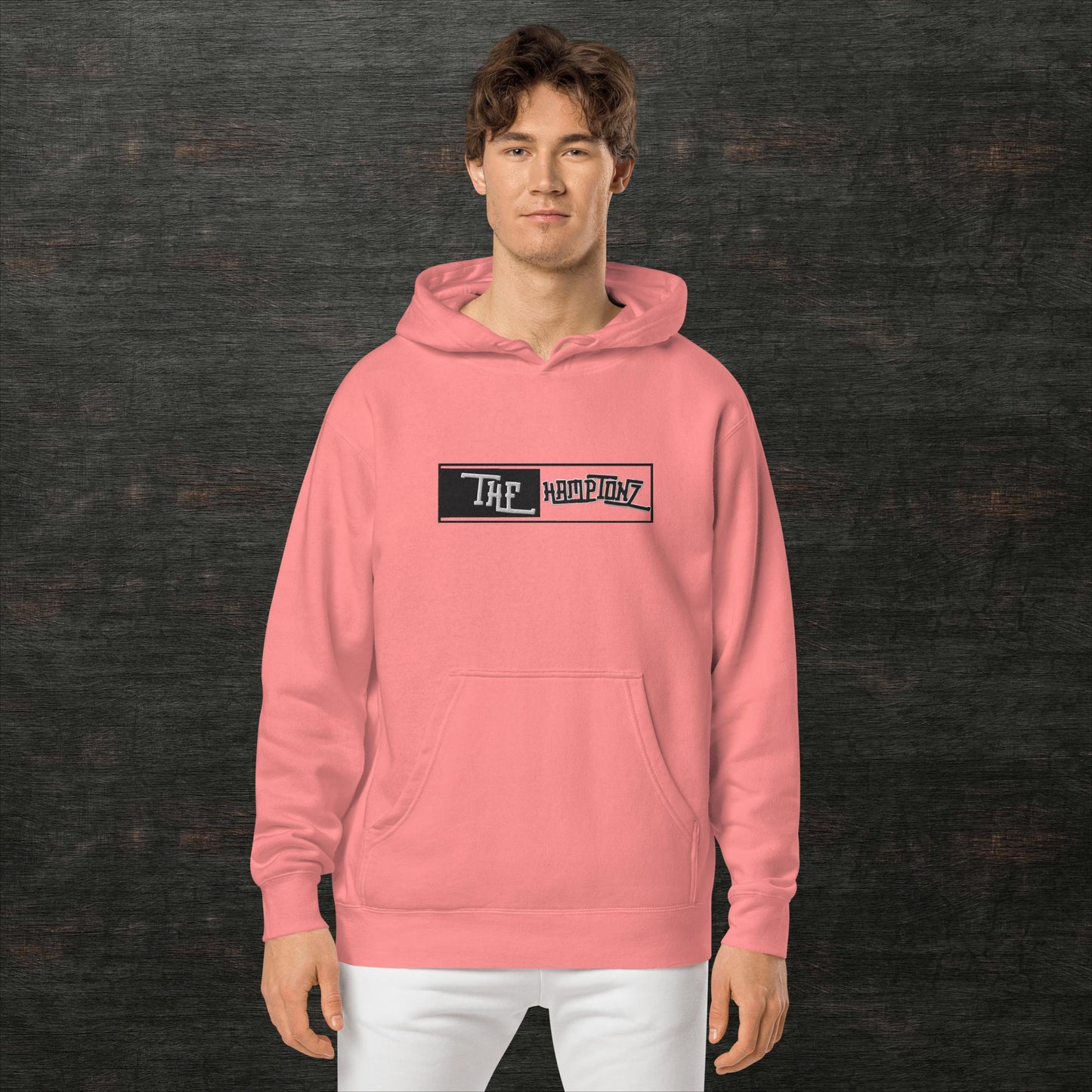 Unisex pigment-dyed hoodie