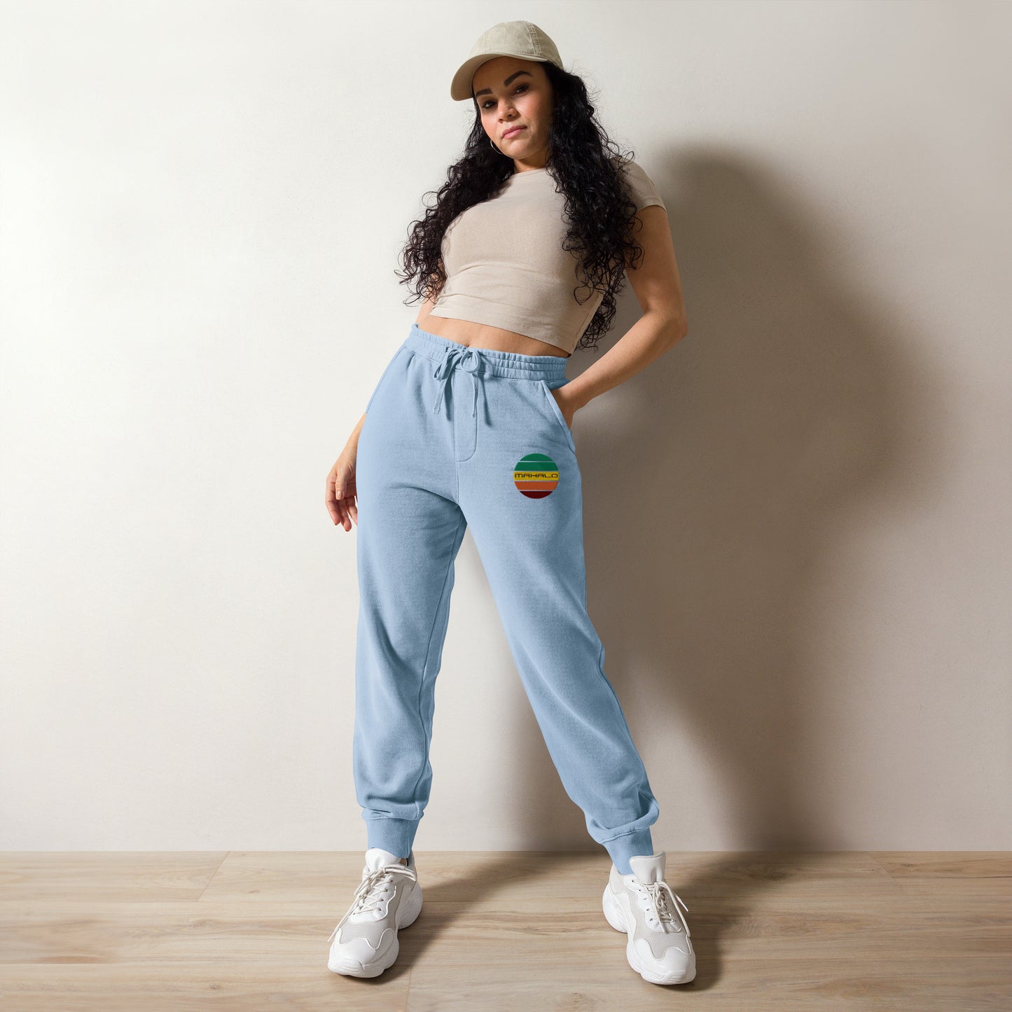 Unisex pigment-dyed sweatpants