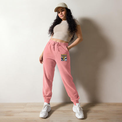 Unisex pigment-dyed sweatpants