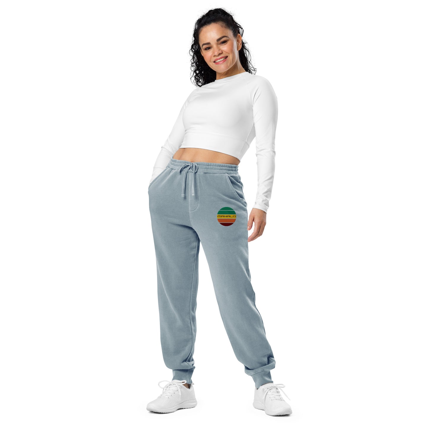 Unisex pigment-dyed sweatpants