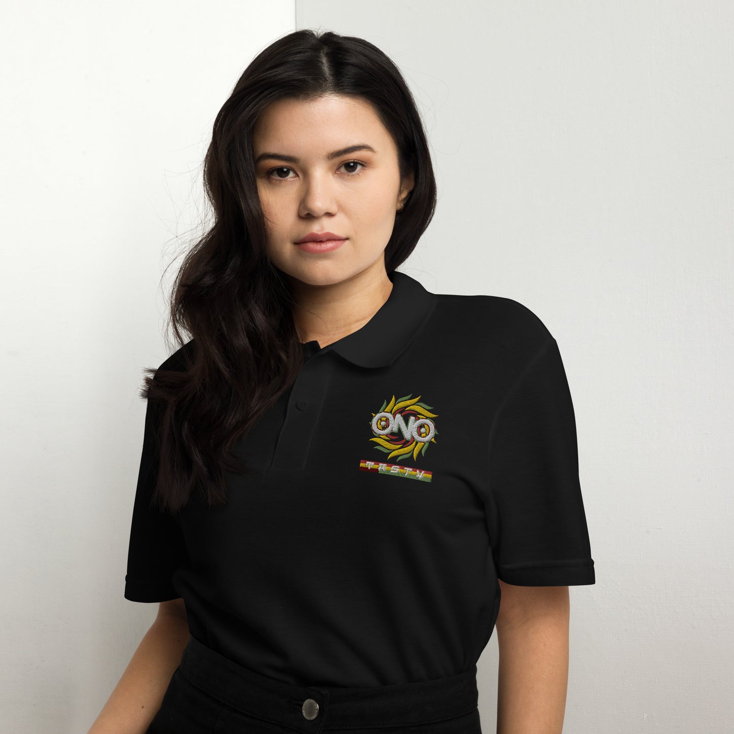 Unisex pique polo shirt