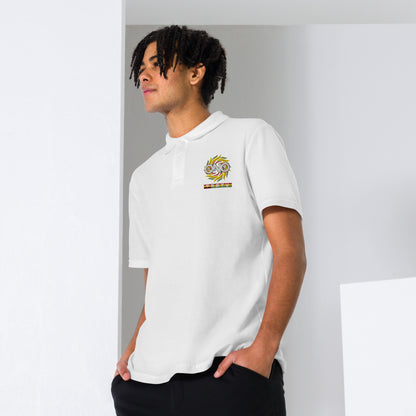 Unisex pique polo shirt