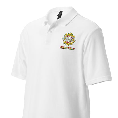 Unisex pique polo shirt