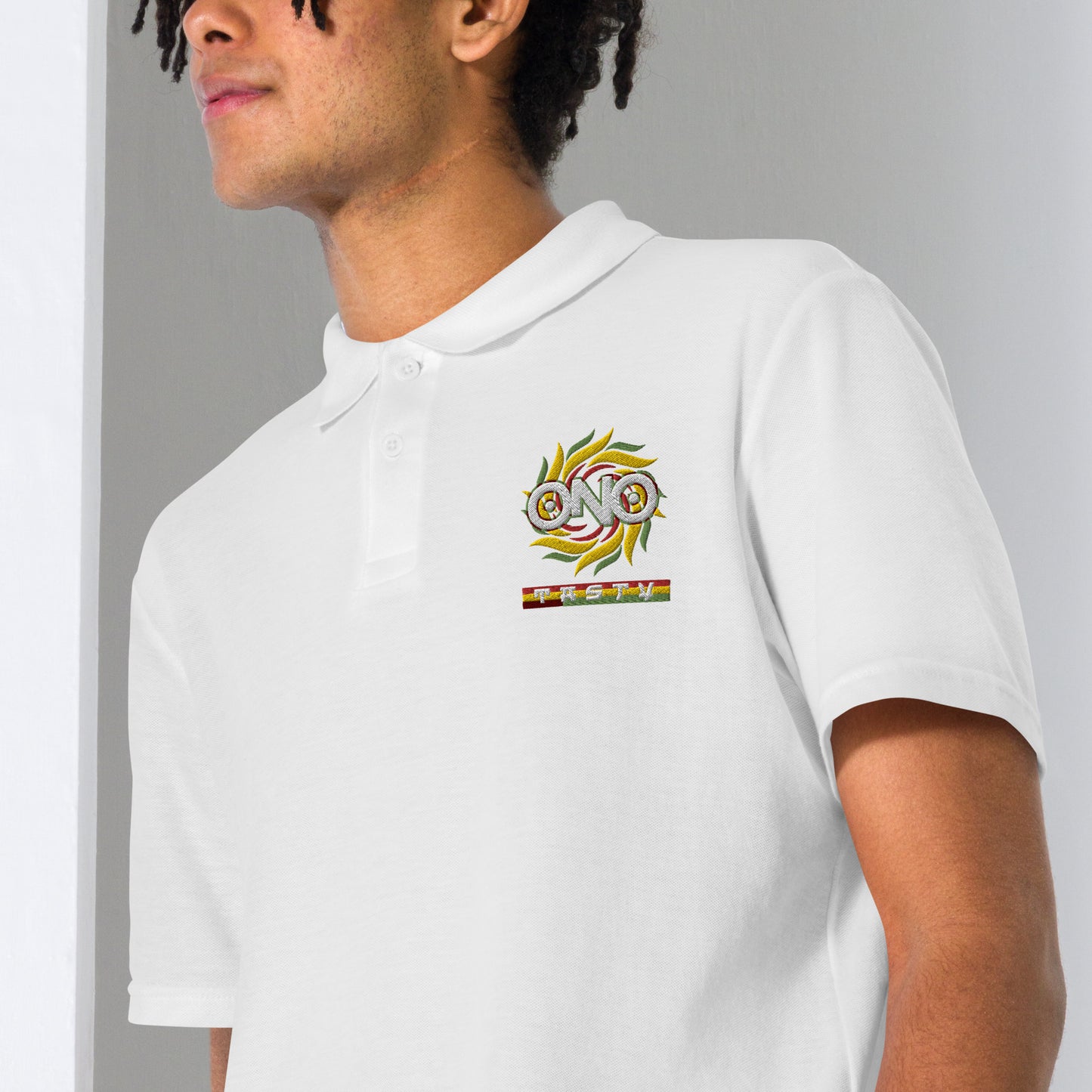 Unisex pique polo shirt