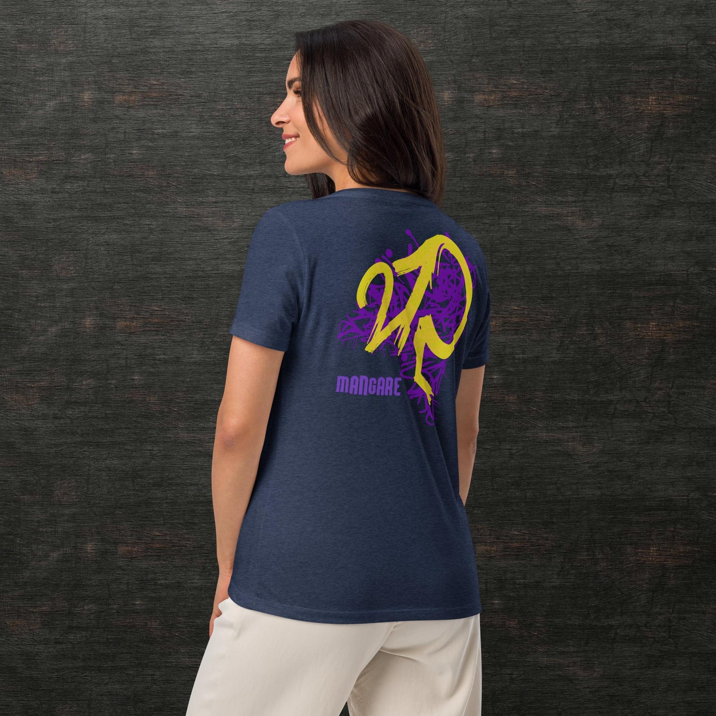 Women’s relaxed v-neck t-shirt