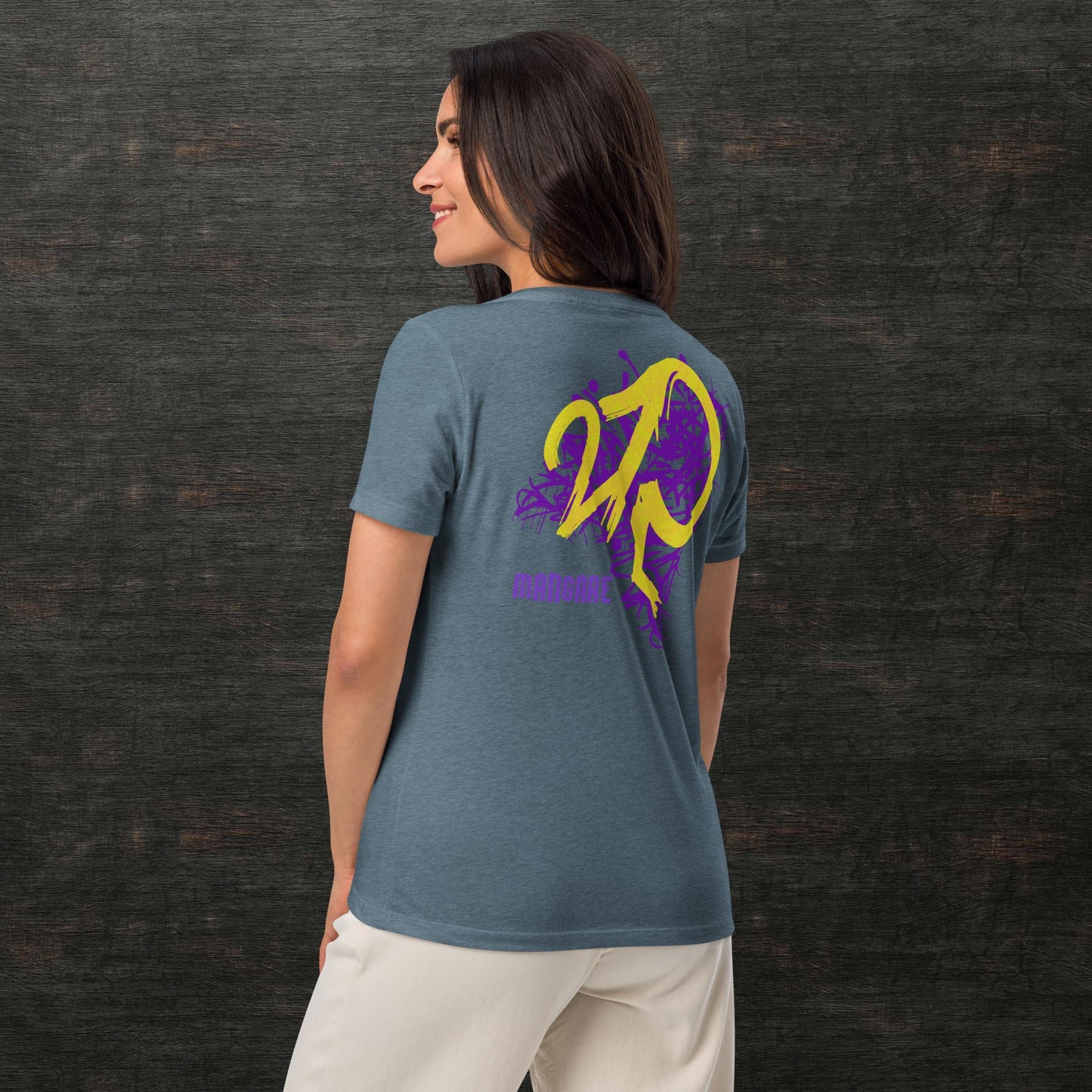 Women’s relaxed v-neck t-shirt